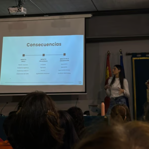 Ponencia sobre estrés laboral en Valverde del Majano